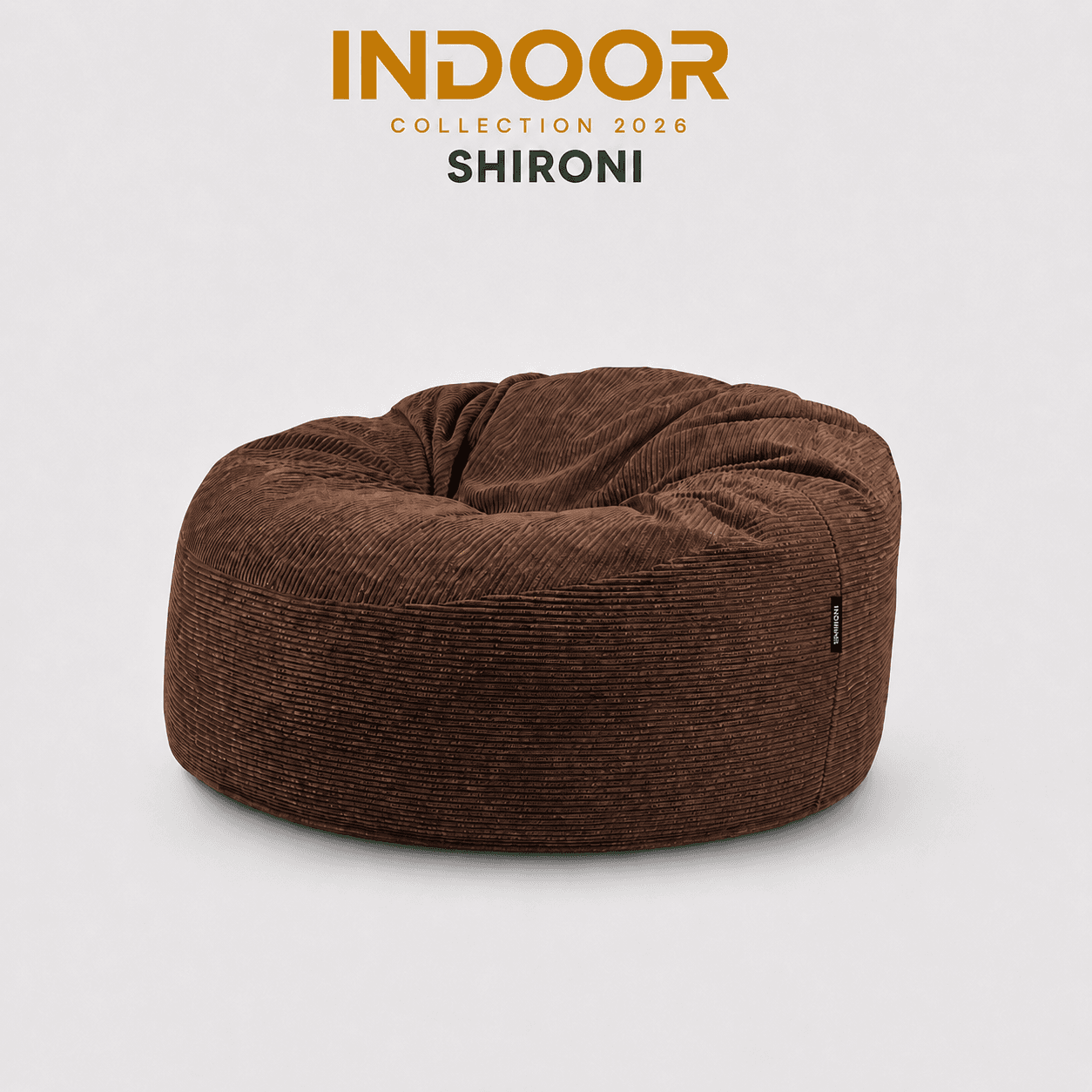 Puff SHIRONI NUNA Marrón