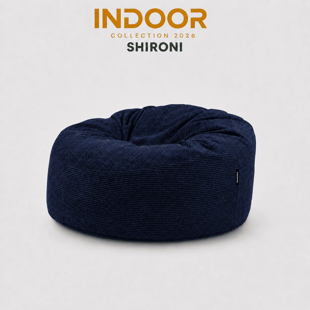Puff SHIRONI NUNA Azul Oscuro